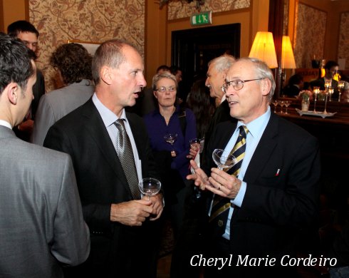 7 Inge and Claes, pre-dinner mingle, RESER 2010, Sweden.