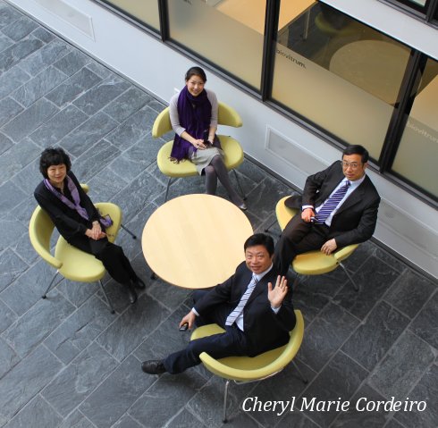 Shanghai University visit, Biotech Center, Gothenburg, Sweden. 