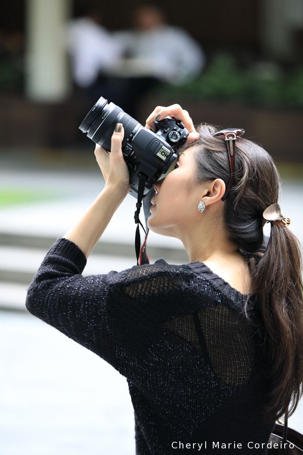 Cheryl Marie Cordeiro by JE Nilsson, Raffles Place, Singapore