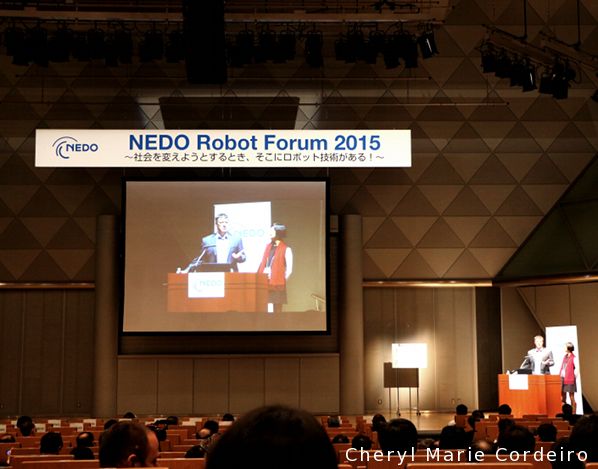 NEDO Robot Forum 2015, Tokyo