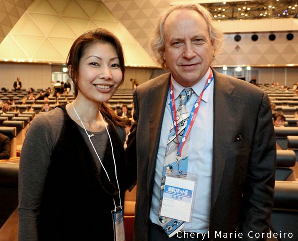 Cheryl Marie Cordeiro, Professor Emeritus Rodney Brooks, NEDO Robot Forum 2015, Tokyo